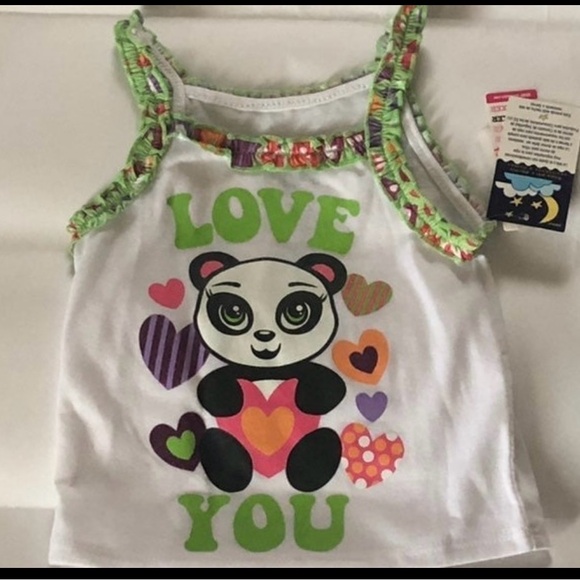 NWT Joe Boxer Girls 3 Piece Pajama Set Size 12 months - Picture 2 of 4